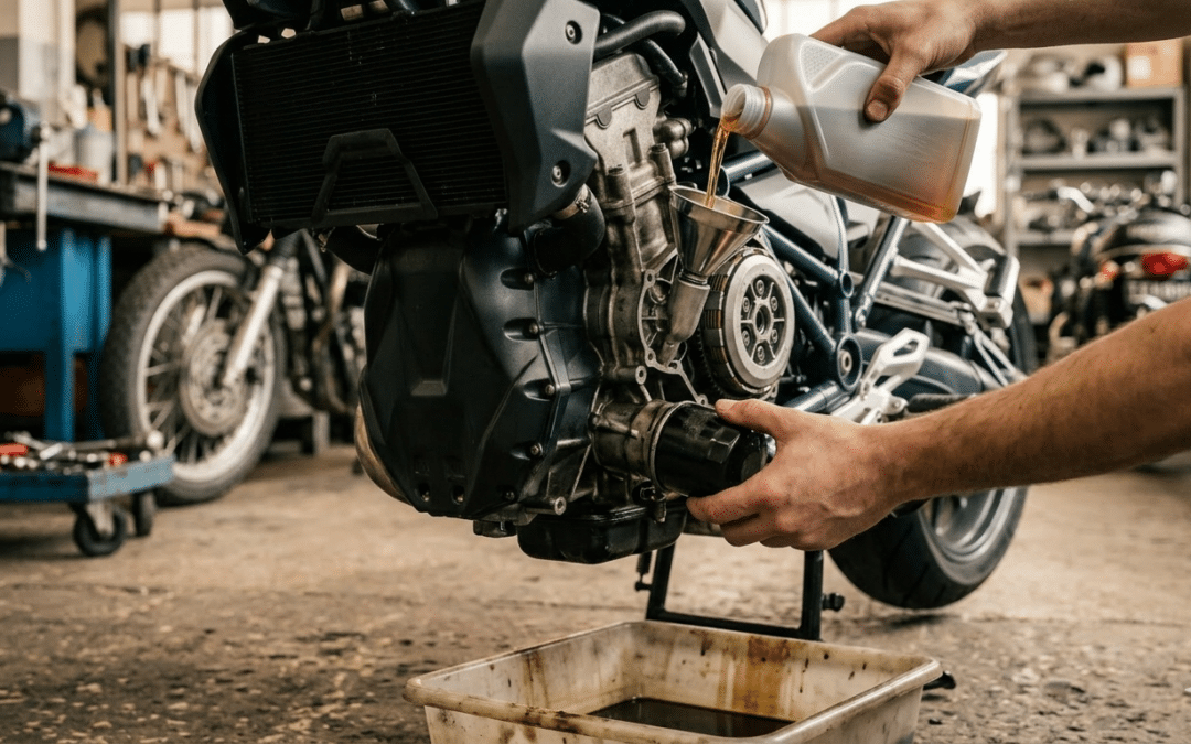 Quelle est la meilleure huile pour votre moto ?