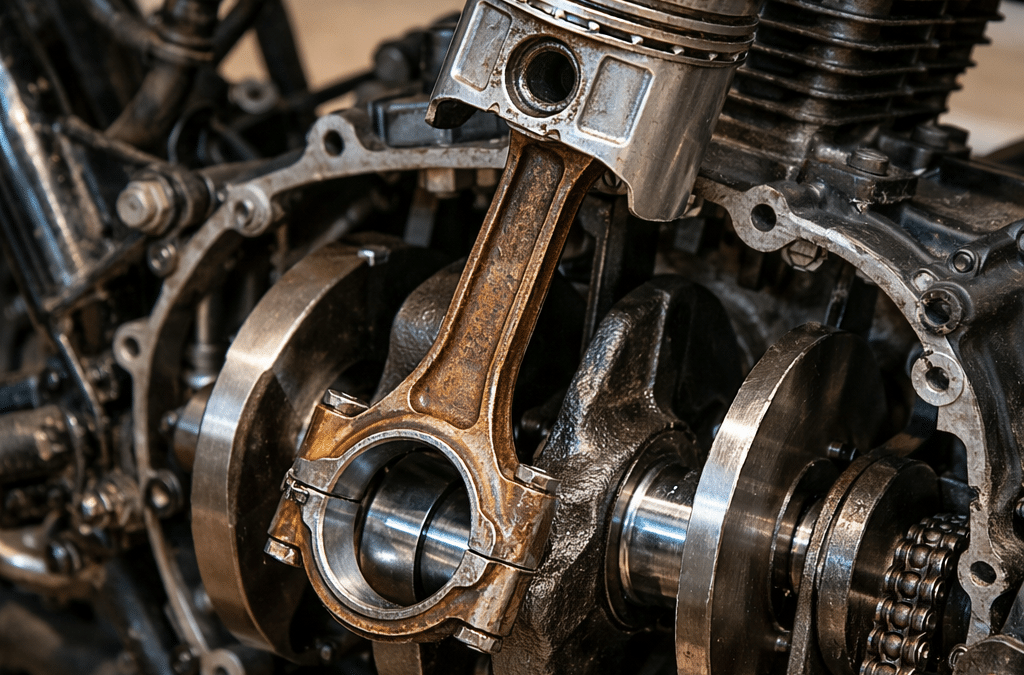 Qu&rsquo;est-ce qu&rsquo;une bielle de moto et quel est son rôle dans le moteur ?