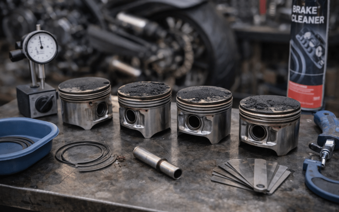 Comment entretenir efficacement les pistons de sa moto ?