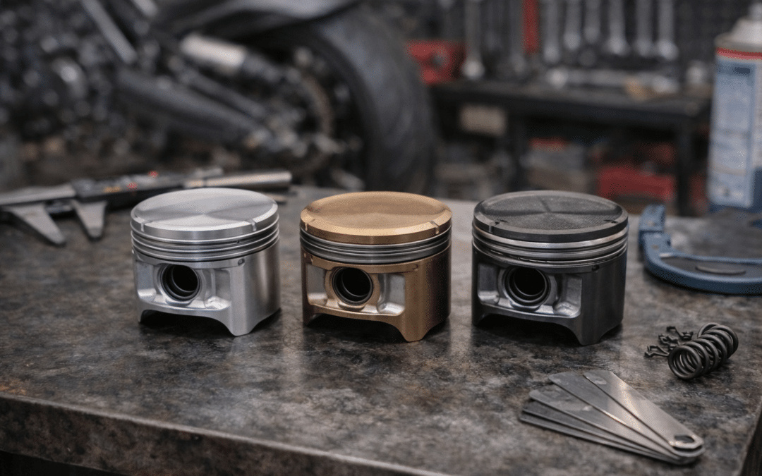 Quels sont les critères à prendre en compte pour choisir les meilleurs pistons de moto ?
