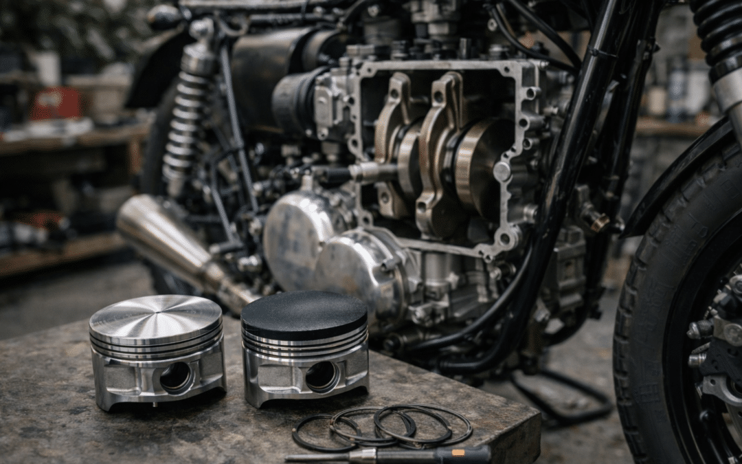 Comment le piston d&rsquo;une moto de course améliore-t-il les performances ?