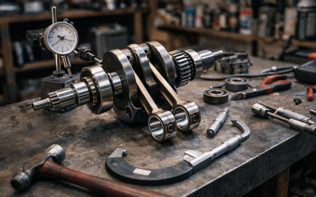 Comment réussir la rénovation du vilebrequin de votre moto ?