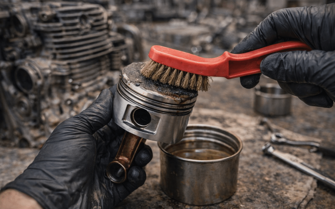 Comment entretenir un piston de moto ancien pour lui redonner toute sa puissance ?